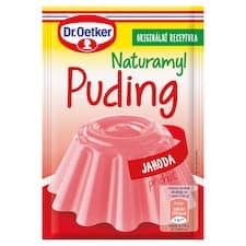 Dr. Oetker Naturamyl Puding příchuť jahoda 37g
