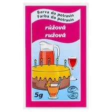 Barva do potravin růžová 5g