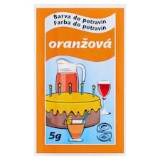 Barva do potravin oranžová 5g