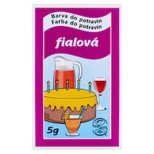 Barva do potravin fialová 5g