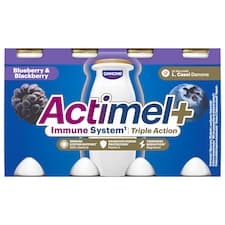 ACTIMEL Triple Action Borůvka - Ostružina 8x100g