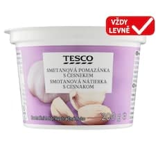 Smetanová pomazánka s česnekem 200g