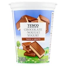 Jogurt čokoládovo-nugátový 400g