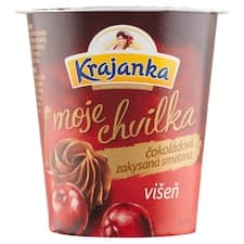 Krajanka Moje chvilka Čokoládová zakysaná smetana 130g