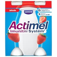 ACTIMEL Jahoda 4x100g