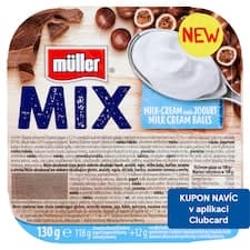 Müller Mix Slazený ochucený jogurt 130g