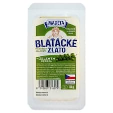 Madeta Blaťácké zlato se zeleným pepřem 120g
