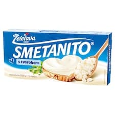 Smetanito S tvarohem 3 ks 150g