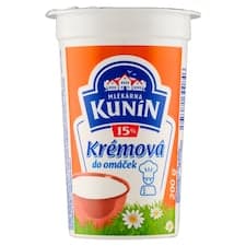 Mlékárna Kunín Krémová do omáček 15% 200g