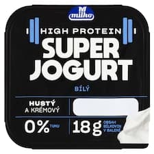 Milko High Protein super jogurt bílý 150g
