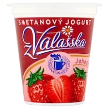 Mlékárna Valašské Meziříčí Smetanový jogurt z Valašska jahoda 150g