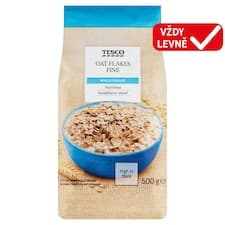 Celozrnné ovesné vločky jemné 500g
