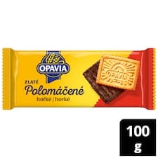 Opavia sušenky Zlaté Polomáčené hořké 100g