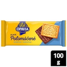 Opavia sušenky Zlaté Polomáčené mléčné 100g
