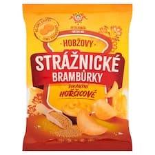 Strážnické Brambůrky Hobžovy pikantní hořčicové 60g