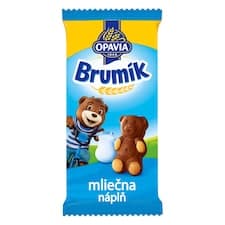 Opavia Brumík Mléčná náplň jemné pečivo 30g