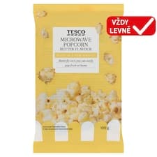 Popcorn do mikrovlnné trouby s máslovou příchutí 100g