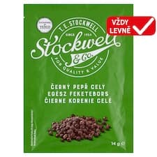 Stockwell & Co. Černý pepř celý 14g