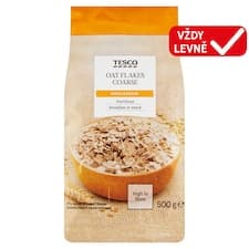 Celozrnné ovesné vločky hrubé 500g
