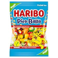 Haribo Pico Balla želé cukrovinky s ovocnými příchutěmi 80g