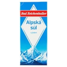 Bad Reichenhaller Alpská sůl s jodem 500g