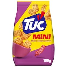 Tuc Krekry Mini s příchutí uzené slaniny 100g