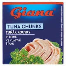 Giana Tuňák kousky ve vlastní šťávě 80g