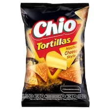 Chio Tortillas kukuřičný snack s příchutí sýru 110g