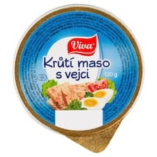 Viva Krůtí maso s vejci 120g