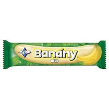ORION BANÁNY želé tyčinka v bílé polevě, 42g