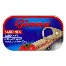 Giana Sardinky v rajčatové omáčce 125g