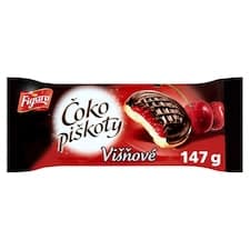 Figaro Čoko piškoty Višňové polomáčené 147g