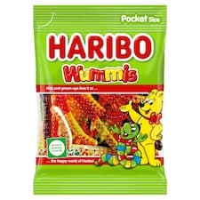 Haribo Wummis želé červíci s ovocnými příchutěmi 100g