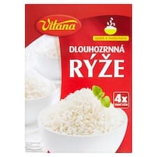 Vitana Rýže dlouhozrnná 4 x 100g