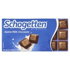Schogetten Mléčná čokoláda z alpského mléka 100g