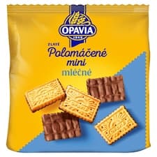 Opavia sušenky Zlaté Polomáčené Mini mléčné 145g