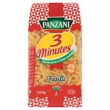 Panzani 3 Minutes Fusilli 500g