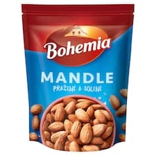 Bohemia Mandle pražené a solené 125g