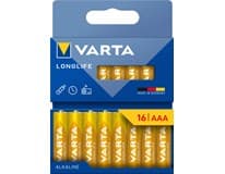 VARTA Baterie Longlife AAA Plastic Free 16 ks