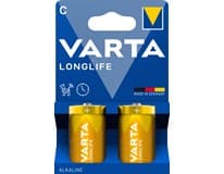VARTA Baterie Longlife C Plastic Free 2 ks