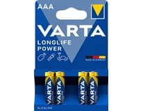 VARTA Baterie Longlife Power AAA LR3 mikrotužkové 4 ks