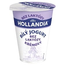 Hollandia Jogurt krémový bílý bez laktózy s kulturou BiFi 180g