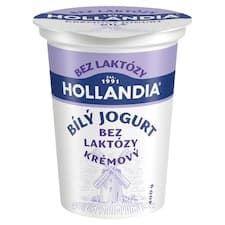 Hollandia Jogurt krémový bílý bez laktózy s kulturou BiFi 400g