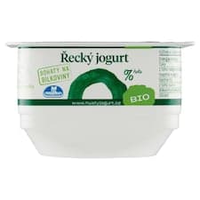 Milko Bio řecký jogurt 0 % tuku bílý 130g