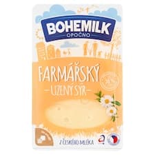 Bohemilk Farmářský uzený sýr plátky 100g