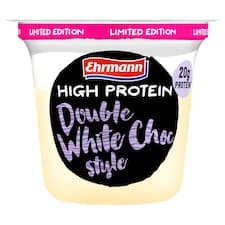 Ehrmann High Protein Double White Choc Style pudinkový dezert 200g