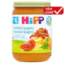 HiPP Bio boloňské špagety 190g