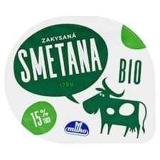 Milko Bio zakysaná smetana 175g