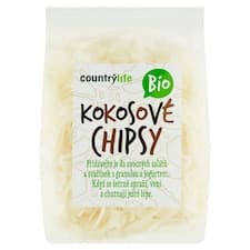 Country Life Bio kokosové chipsy 150g