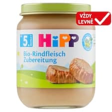 HiPP Bio hovězí maso pyré 125g